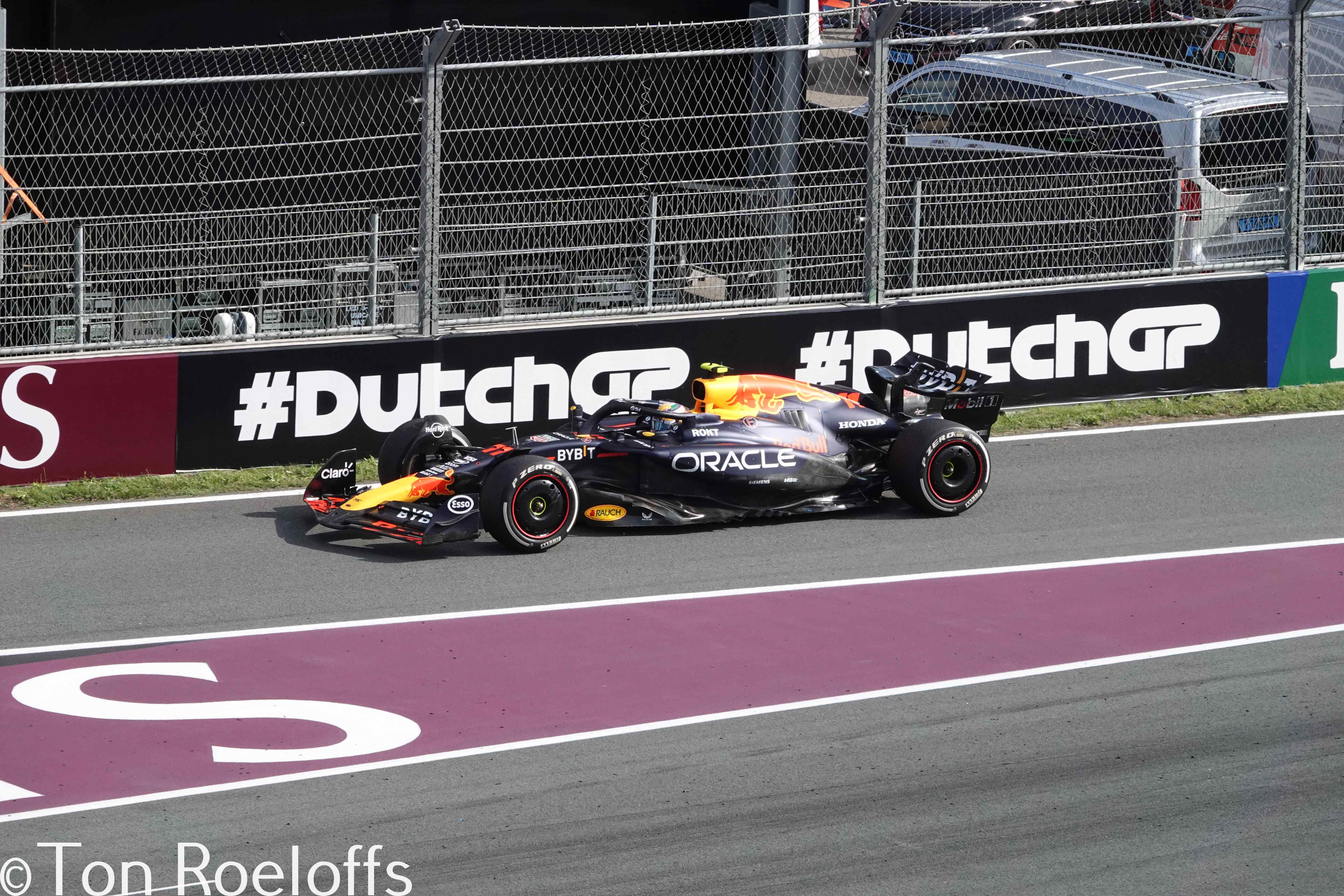 Verstappen pitbox